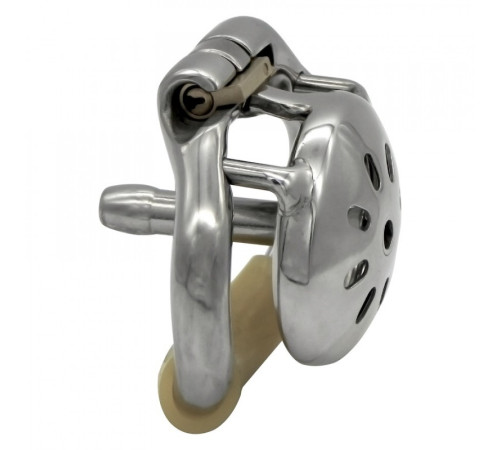 Stainless Steel Male Chastity Device Super Small Cock Cage