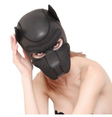 Neoprene Puppy Hood All Black