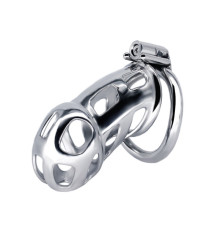 Newly designed stainless steel Cobra chastity device ZC216