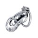 Newly designed stainless steel Cobra chastity device ZC216