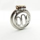 stainless steel chastity device ZC212