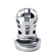 Newly designed stainless steel Cobra chastity device ZC217