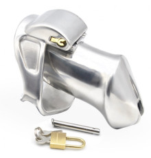 Standard Stainless Steel Male Chastity Cage Device Small