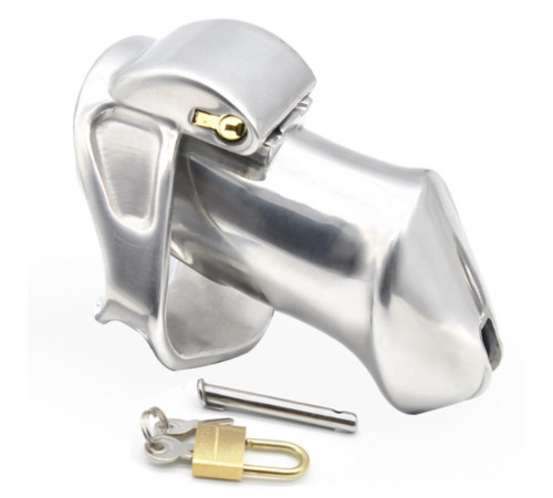 Standard Stainless Steel Male Chastity Cage Device Small