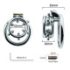 stainless steel chastity device ZC213