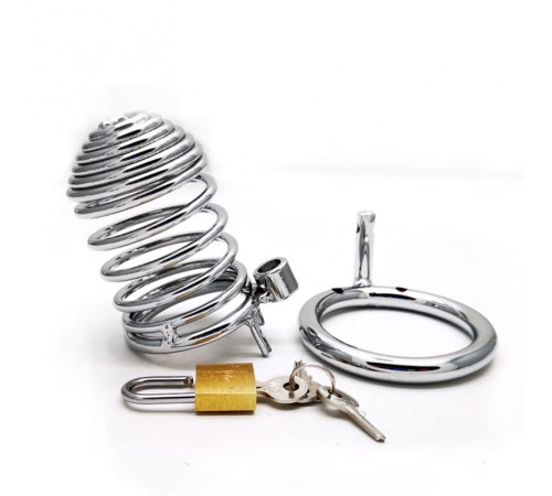 new snake shaped chastity cage B