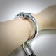 Oval Adjustable Alloy Handcuffs