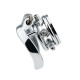 stainless steel chastity device ZC215