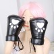 Leather bondage dog gloves