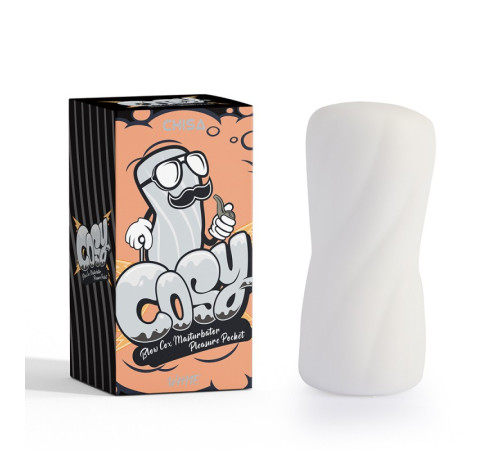 пристрій для мужчин Blow Cox Masturbator Pleasure Pocket White