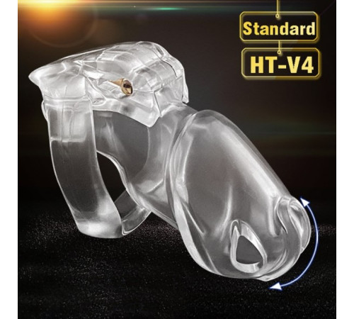 HT V4 Male Chastity Device Standart clear