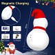 Точковий всасывающий Масажер Christmas Snowman Red