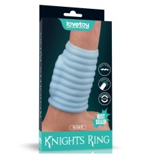 Насадка на пенис Vibrating Wave Knights Ring Blue