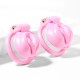 New Pink Vulva Male Chastity Devices Small