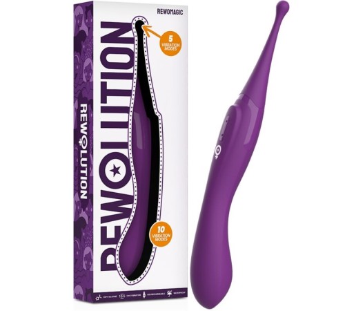 Точковий Масажер фиолетовый Rewolution Rewomagic Stimulator