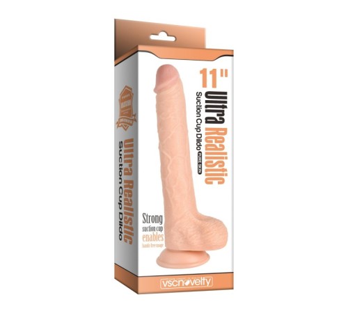 Фаллоимитатор на присоске Ultra Realistic Suction Cup Dildo 11.0