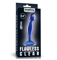 особиста пробка синяя Flawless Clear Prostate Plug 6.5