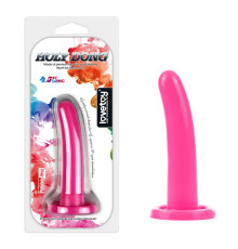 Фаллоимитатор розовый для страпона Silicone Holy Dong Small 4.5