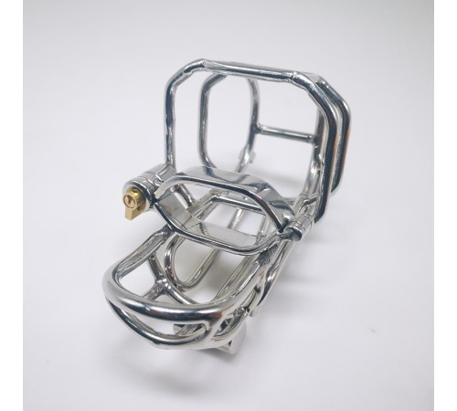 stainless steel chastity device cock cage ZS144