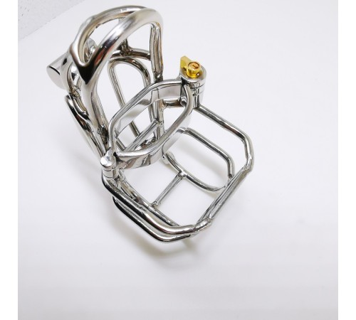 stainless steel chastity device cock cage ZS144