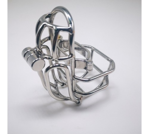 stainless steel chastity device cock cage ZS144