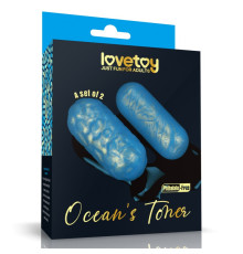 Вагинальные шарики для тренировки мышц Oceans Toner Egg Set Streight