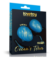 Вагинальные шарики для тренировки мышц Oceans Toner Egg Set Oval