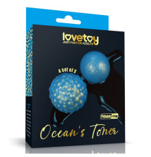 Вагинальные шарики для тренировки мышц Oceans Toner Egg Set Round