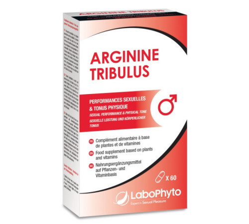 Повышение уальной активности для мужчин Arginine Tribulus, 60 капсул