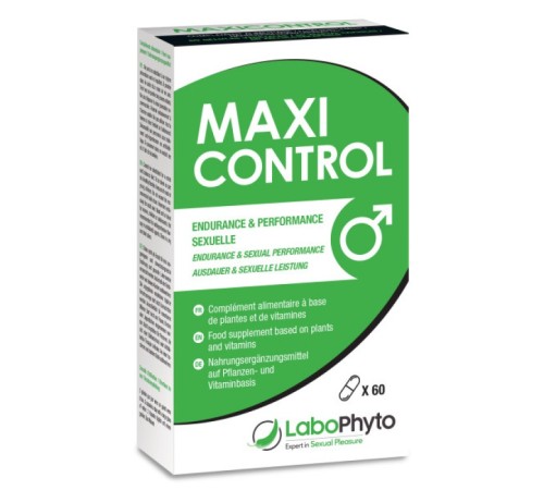 Пролонгатор для продления полового акта MaxiControl, 60 капсул