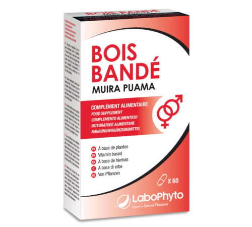 Афродизиак для мужчин и женщин Bois Bande, 60 капсул