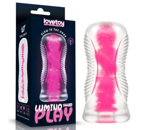 пристрій для мужчин Lumino Play Masturbator Pink Glow 6.0