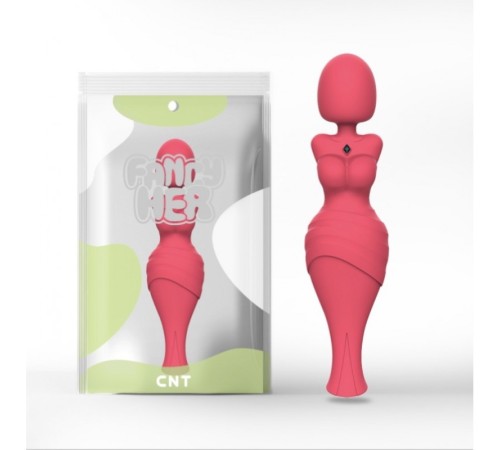 Масажер в форме силуэта женщины Venus De Milo Red