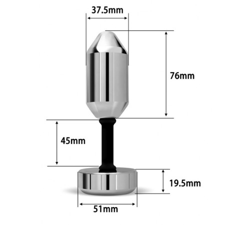 Stainless Steel Anal Plug