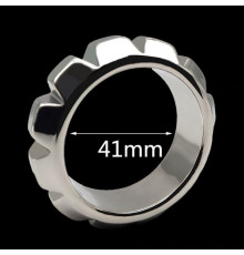 Stainless Steel Cock Ring with gearwheel Small