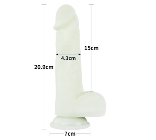 Фаллоимитатор светящийся Lumino Play Silicone Dildo 8.0