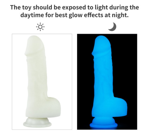 Фаллоимитатор светящийся Lumino Play Silicone Dildo 7.5