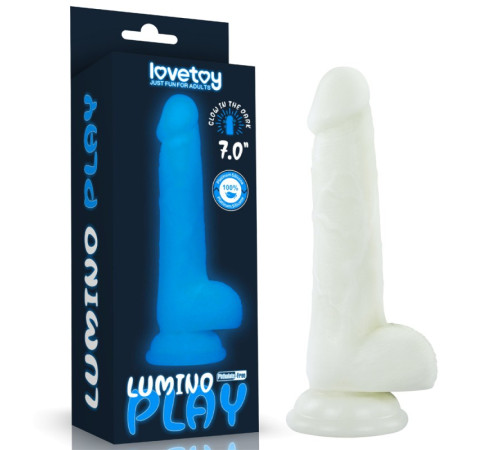 Фаллоимитатор светящийся Lumino Play Silicone Dildo 7.0