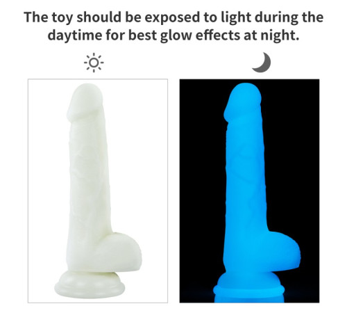 Фаллоимитатор светящийся Lumino Play Silicone Dildo 7.0