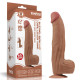 Фаллоимитатор King Sized Sliding Skin Dual Layer Dong Brown 12.0