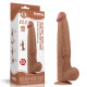 Фаллоимитатор King Sized Sliding Skin Dual Layer Dong Brown 13.5