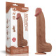 Фаллоимитатор King Sized Sliding Skin Dual Layer Dong Brown 14.0