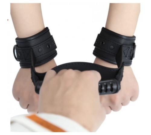 Регулируемые наручники с ручкой для партнера Bondage Handcuffs