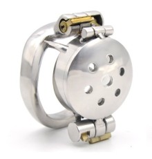 Пояс верности Double Lock Flip Glans Cover Chastity Cage Small