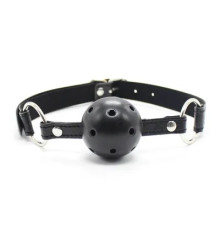 Черный дышащий  для рта Breathable Ball Gag