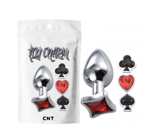 особиста пробка с сменными карточными мостями наконечниками Poker Game Gem Plug Set