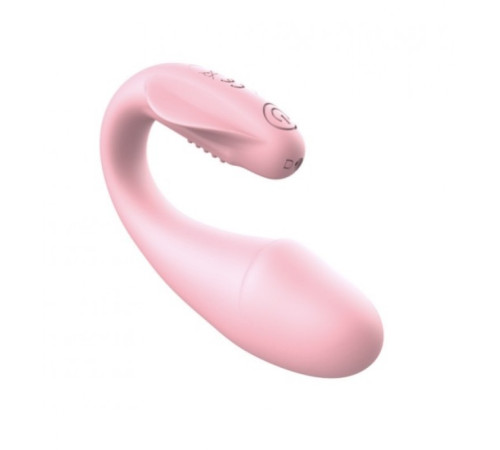 Вибростимулятор для женщин Dolphin Strap-on Pink