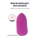 Вибростимулятор в трусики Nauti Penetration Strapless Strap-on Purple