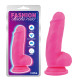 Фаллоимитатор на присоске Dual Density Cock Dildo Pink 6.9