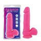 Фаллоимитатор на присоске Dual Density Cock Dildo Pink 8.2